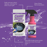 0BtunkIMQH Fast Acting Heavy Duty Grill Degreaser Spray, 2026 Upgrade BBQ Grill Cleaner, Multi-Functional Stubborn Grease Smoky Stains Remover
