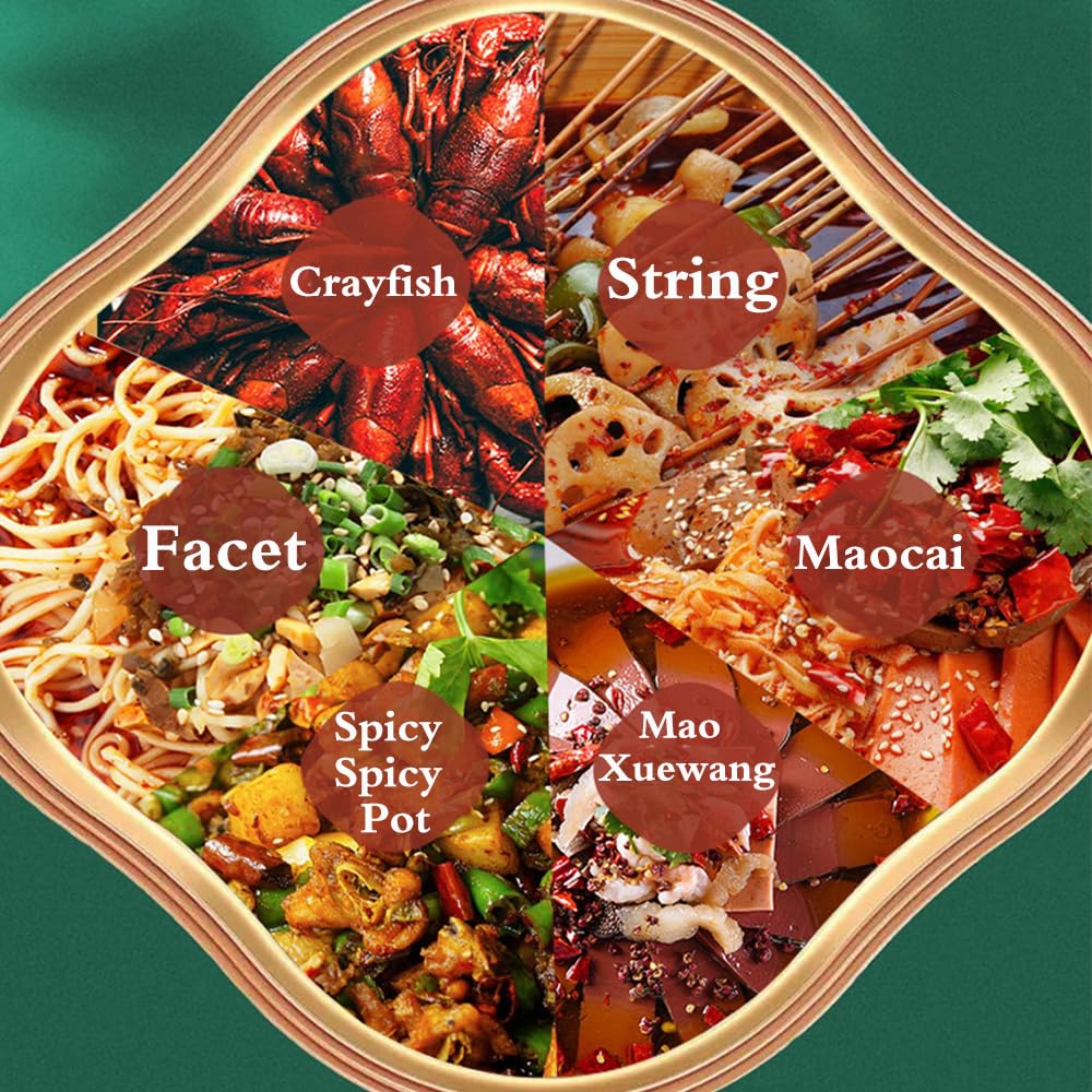 12.69 Oz (360g) Chongqing Qiaotou Hot Pot Base, Spicy And Fresh Hot Pot Base, Material