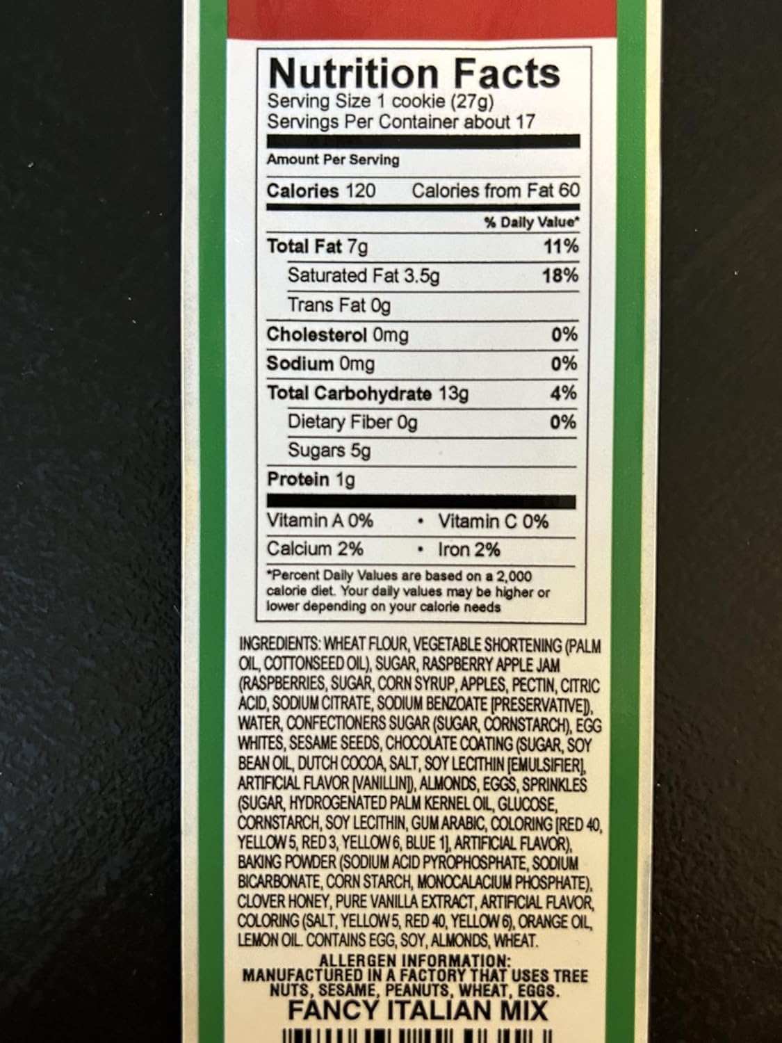 San Paolo Cookies - Sesame (Regina) Cookies and Fancy Italian Mix - 16oz - 2 Packs