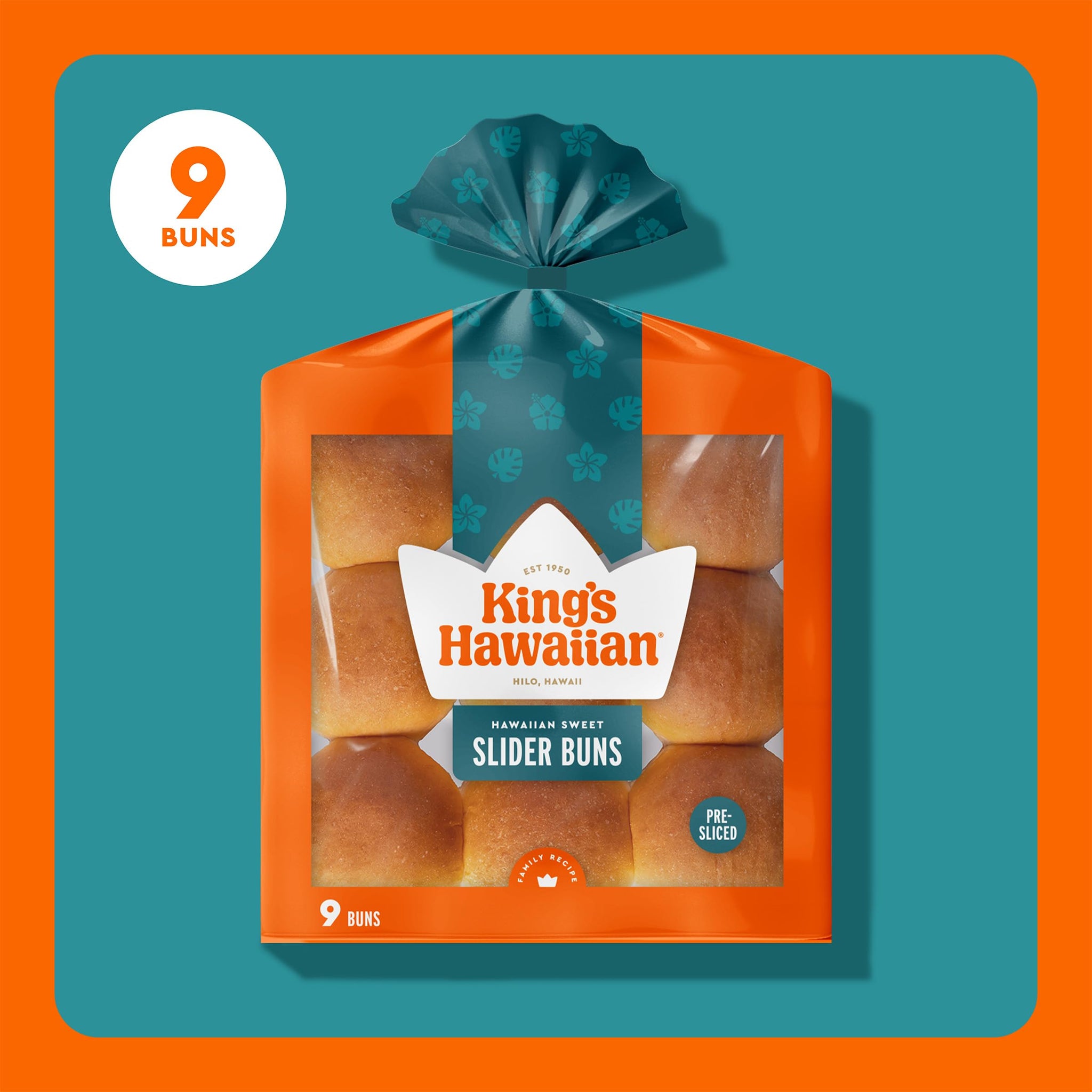King's Hawaiian Original Sweet Pre Sliced Slider Buns, 10 Ounce (Pack of 1)