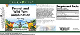 Fennel and Wild Yam Combination - 450 mg (100 Capsules, ZIN: 513401) - 3 Pack