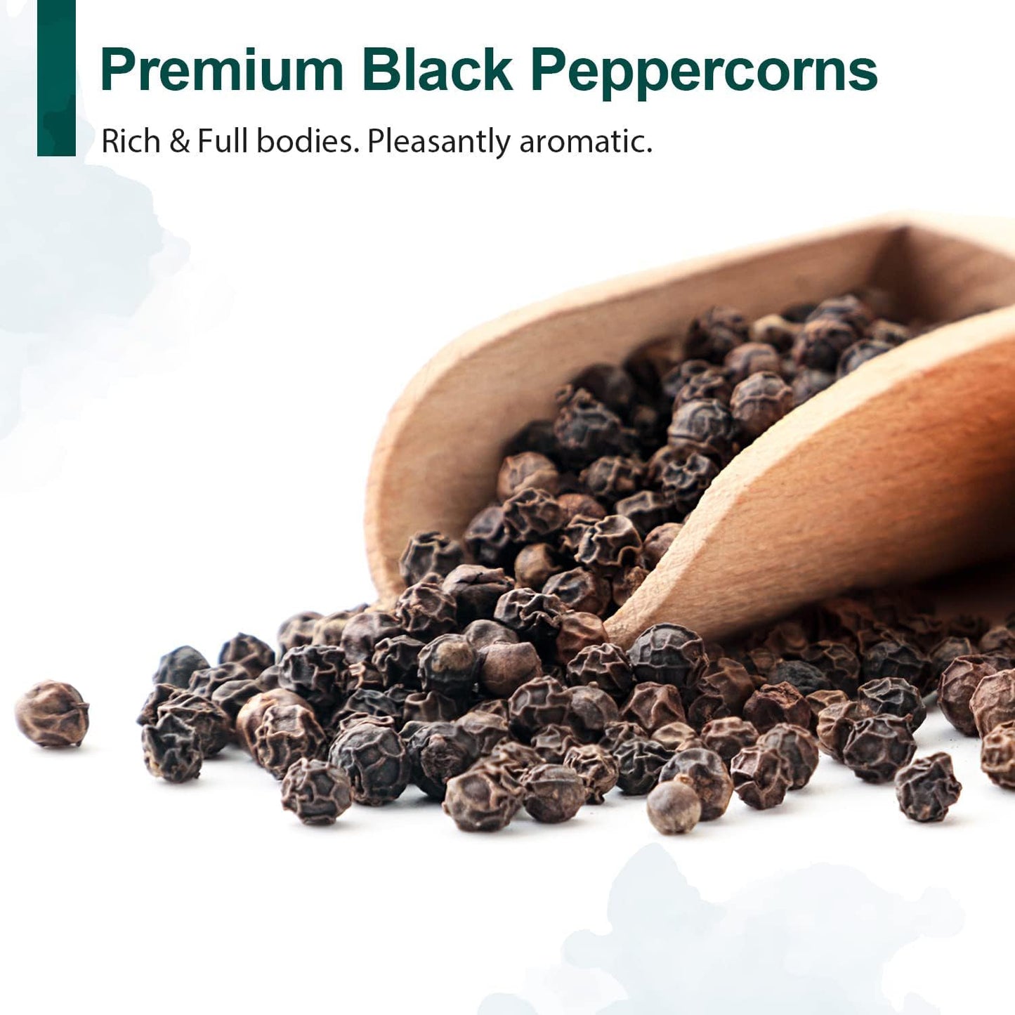 Soeos Himalayan Pink Salt 39 oz + Whole Black Peppercorns 18 oz, Coarse Grain, Kosher Salt for Grinder Refill, Salt and Pepper Grinder, Non-GMO