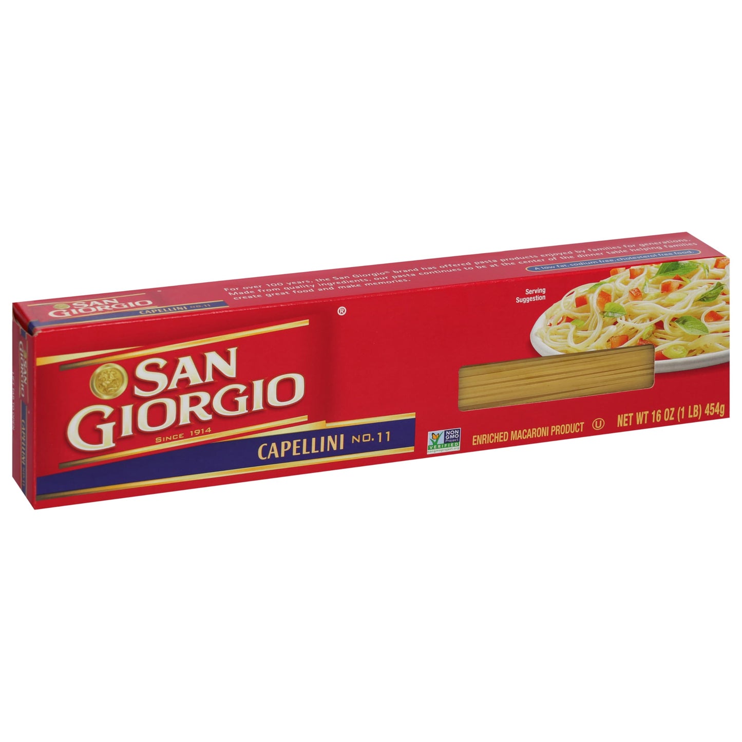 San Giorgio Capellini Pasta 16 oz