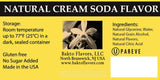 Bakto Flavors Natural Cream Soda Flavor - 1 FL OZ - Pack of 3