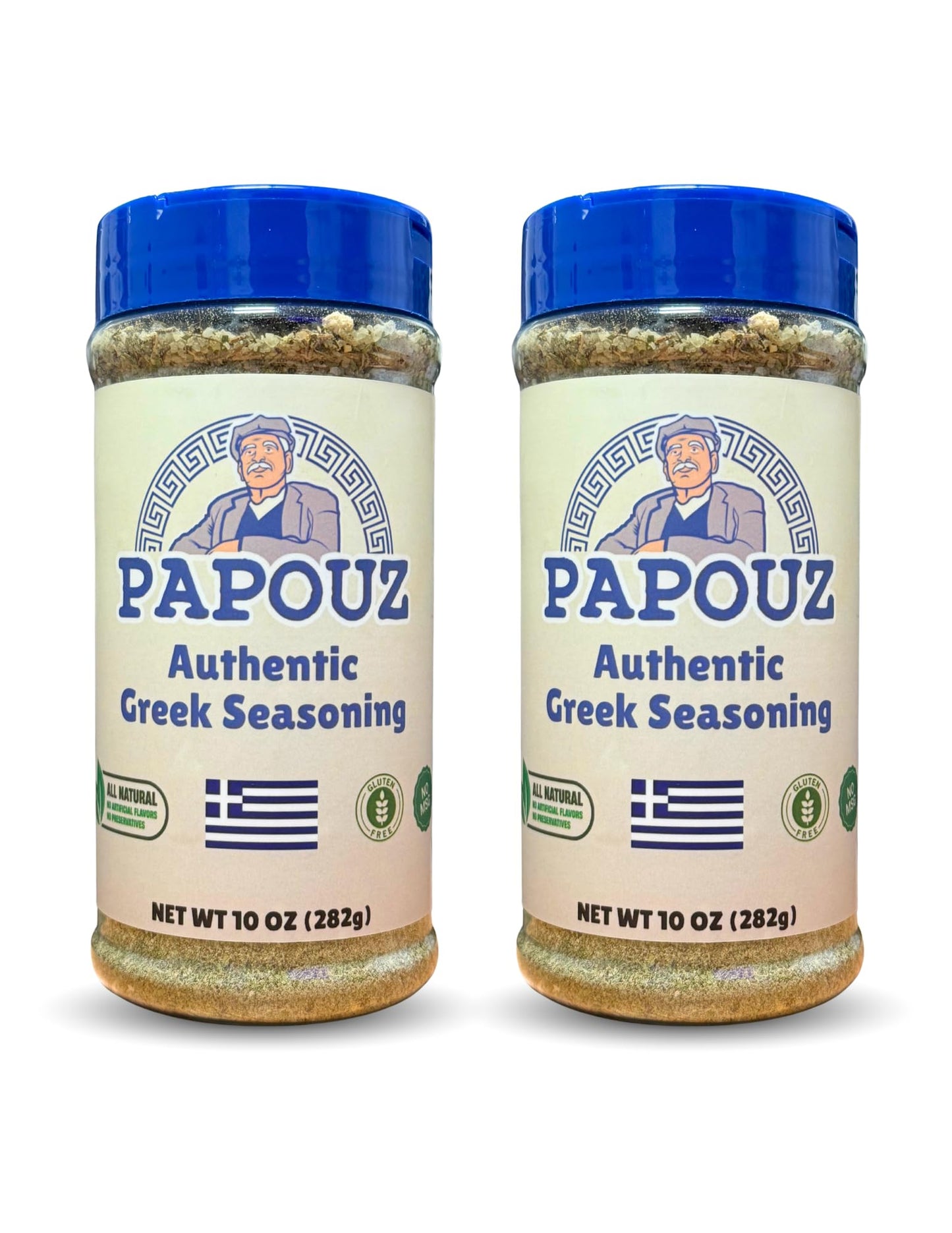 Papouz Greek Seasoning All-Purpose Mediterranean Seasoning & Rub - Multi Pack Spice Mix for Chicken, Potatoes, Beef, Lamb, Pork, Fish, Gyros