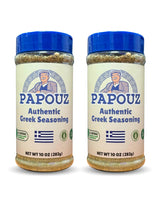 Papouz Greek Seasoning All-Purpose Mediterranean Seasoning & Rub - Multi Pack Spice Mix for Chicken, Potatoes, Beef, Lamb, Pork, Fish, Gyros