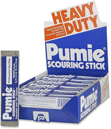 PUMIE Pumice Scouring Stick for Cleaning Toilet Rings Stain & Hard Water Rings, Extra Strong Heavy Duty Pumice Stone for Toilet Cleaning, Rust
