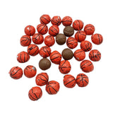 Chocolate Covered Basketballs - 2 LB Resealable Stand Up Bag (approx. 160 pieces) - Individually Wrapped Milk Chocolate Basketballs - Bulk Party