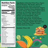 Hidden Foods Cinnamon Churro Pancake and Waffle Mix 2-Pack, High in Protein & Fiber with Hidden Fruits, Vegetables & Vitamins - Thick and Fluffy made with Oats & Flaxseed - Just Add Water