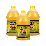 Mt. Olive Pickle Juice, Kosher Dill Pickle Brine, 64 Oz (Pack of 3)