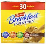 Carnation Breakfast Essentials Complete Nutritional Drink, Rich Milk Chocolate, 1.26 oz, (Pack of 30)