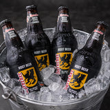 Sprecher Root Beer in 16 fl oz Glass Bottles (12 Pack), Fire-Brewed Craft Soda with Real Honey, Gourmet Handcrafted Soft Drink