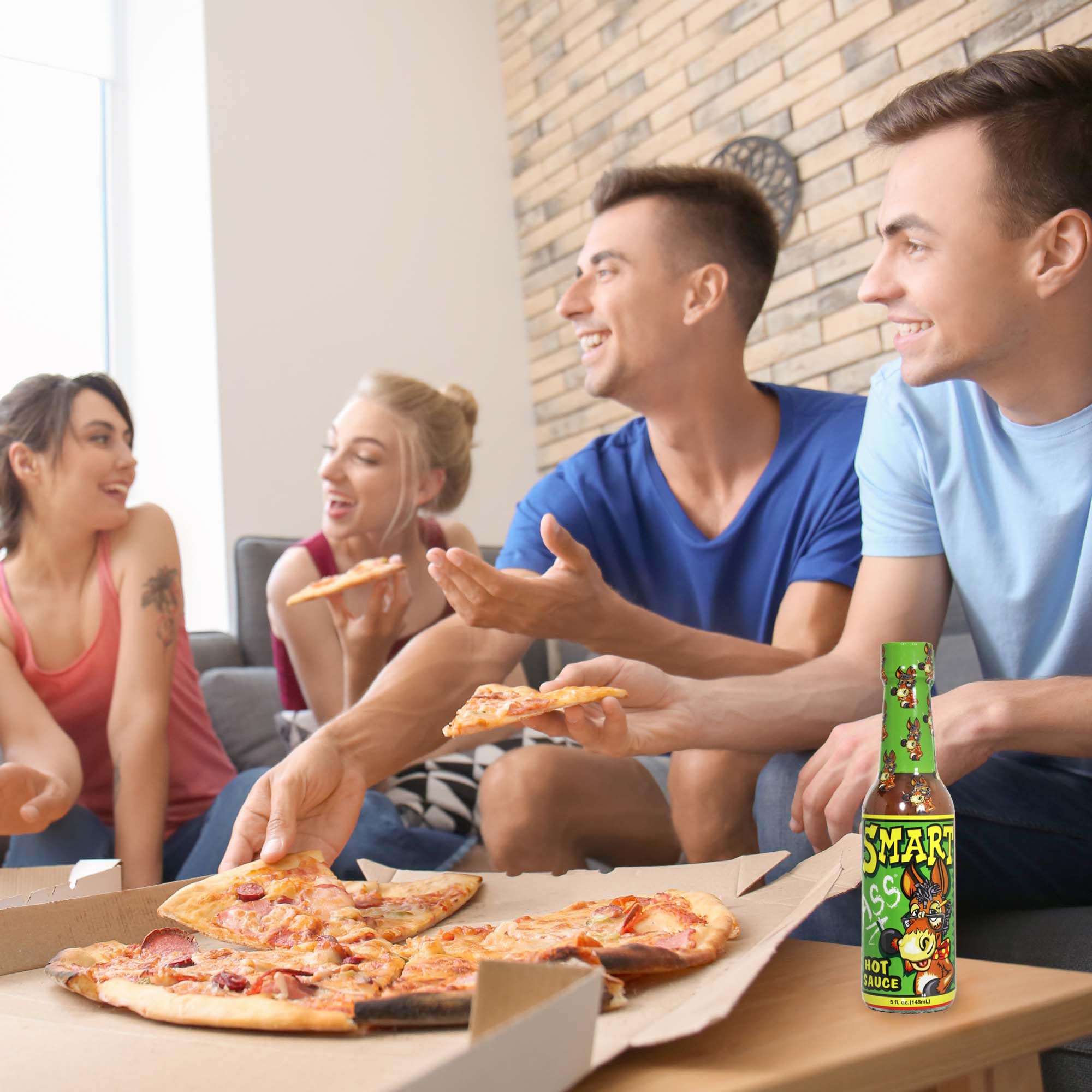 Smart Habanero Hot Sauce - A culinary and tech marvel for chicken wing enthusiasts! Unforgettable flavor in a 5-ounce bottle. Elevate your dining