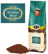 Mystic Monk Coffee: Breakfast Blend Ground Coffee (Medium Roast 100% Arabica Coffee) - 12oz