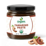 Organic Tamarind Paste, 100% Pure Tamarind Purée (No Additives) | USDA Organic, Non-GMO | 10.93 oz Glass Jar | Smooth, Tangy & Authentic | For Pad