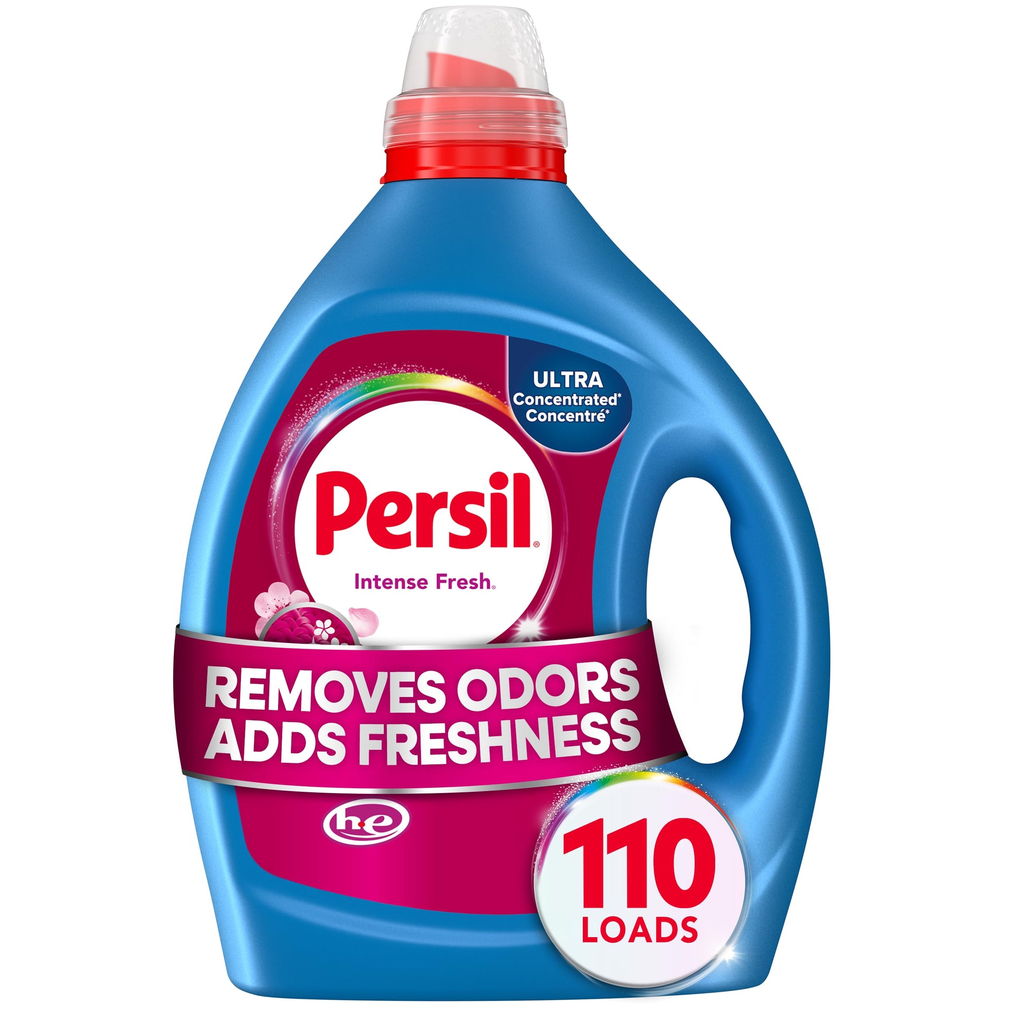 Persil Intense Fresh Everyday Clean Laundry Detergent Liquid, 82.5 Fl Oz, 110 Loads, Ultra Concentrated Laundry Soap, Deep Cleaning & Lasting