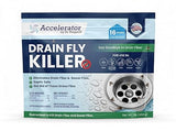 Drain Fly Killer Powder - Eliminates Drain Flies & Sewer Flies in Drains, Sinks, Showers - Fast-Acting Treatment - Septic Safe & Made in USA