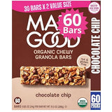 Made_Goods Chocolate Chip Granola Bars 60 Count | Chocolate Drizzled, Chocolate chip Flavor | Gluten Free | Nut Free | Organic Snacks, 0.85 oz Each by