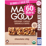 Made_Goods Chocolate Chip Granola Bars 60 Count | Chocolate Drizzled, Chocolate chip Flavor | Gluten Free | Nut Free | Organic Snacks, 0.85 oz Each by