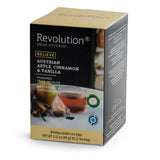 REVOLUTION TEA® Austrian Apple, Cinnamon & Vanilla Fruit Tea [THE ORIGINAL] - Premium Full Leaf Tea - Biodegradable Infuser Tea Bags - Flavored Fruit