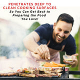 Smart 'n Easy Barbecue Grill & Oven Cleaner Plus - For BBQ Grills, Ovens, Stoves, Drip Pans, Cooktops, Burners, PLUS More! - Removes Oil, Grease