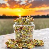 Colombian Coffee Flavor Filled Hard Candy-1.5 lbs Flavorful Coffee Filled Bon Bons for a Quick Burst of energy-Individually wrapped