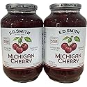 E. D. Smith Cherry Spread. Two pack 40 Oz Large Jar