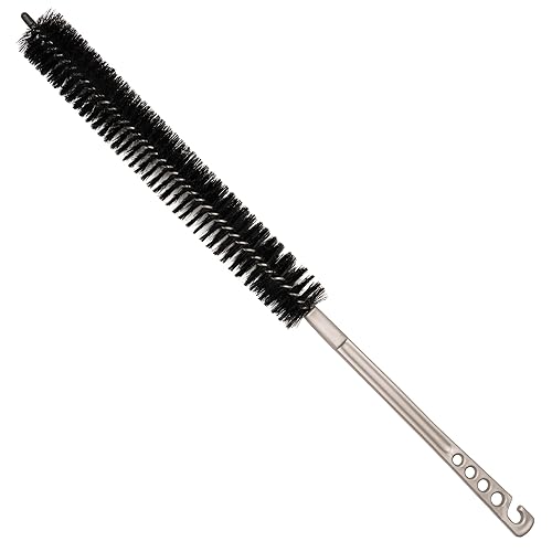 25 Inch (64cm) Flexible Lint Remover Cleaning Coil Brush for Dryers, Radiators, Refrigerators, Baseboards, and Other Special tasks. Coil Grill Brush