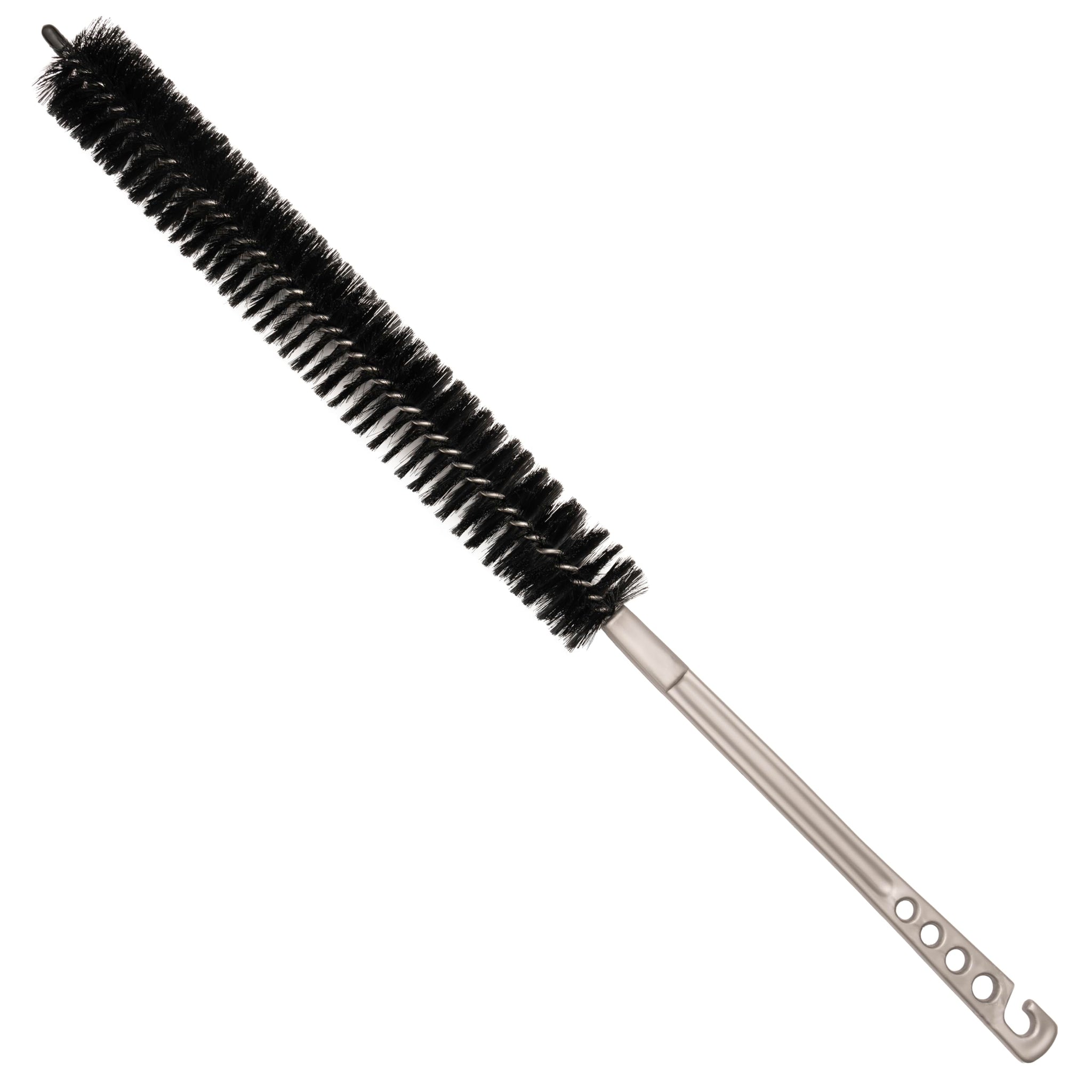 25 Inch (64cm) Flexible Lint Remover Cleaning Coil Brush for Dryers, Radiators, Refrigerators, Baseboards, and Other Special tasks. Coil Grill Brush