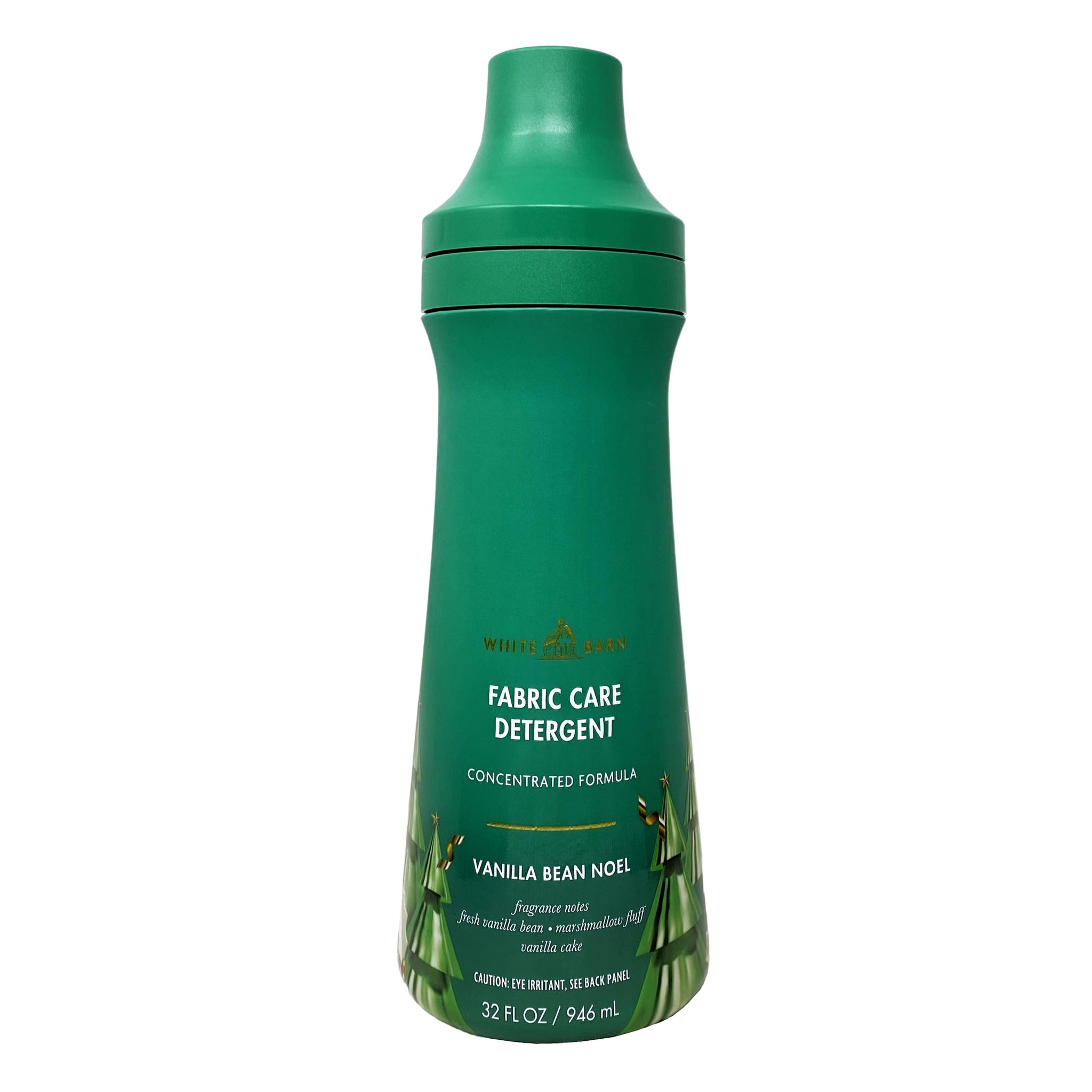 Bath & Body Works Vanilla Bean Noel Fabric Care Detergent and Fragrance Booster Duo Set with a Natural Oats Bar Soap