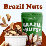 Food to Live - Raw Brazil Nuts, 4 Pound, Raw, Whole, No Shell, Unsalted, Kosher, Vegan, Keto and Paleo Friendly, Bulk, Good Source of Selenium, Low