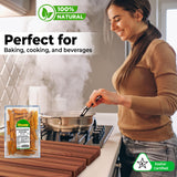 Premium Cinnamon Sticks | Cinnamon for Tea, Baking & Cooking | Perfect for Loose Leaf Tea, Seasoning, & Spice Blends (14 oz)