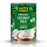 Native Forest Organic Coconut Milk Unsweetened - Coconut Milk Canned, Unsweetened, Simple - 13.5 Fl Oz (Pack of 3)