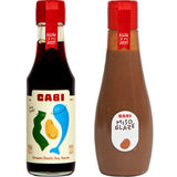Umami Sauce Variety 13.5 oz (2 Pack)-Peppercorn Miso Glaze & Dashi Soy Sauce w/Distinct Culinary Flavors -Authentic Japanese Koji Fermented Food
