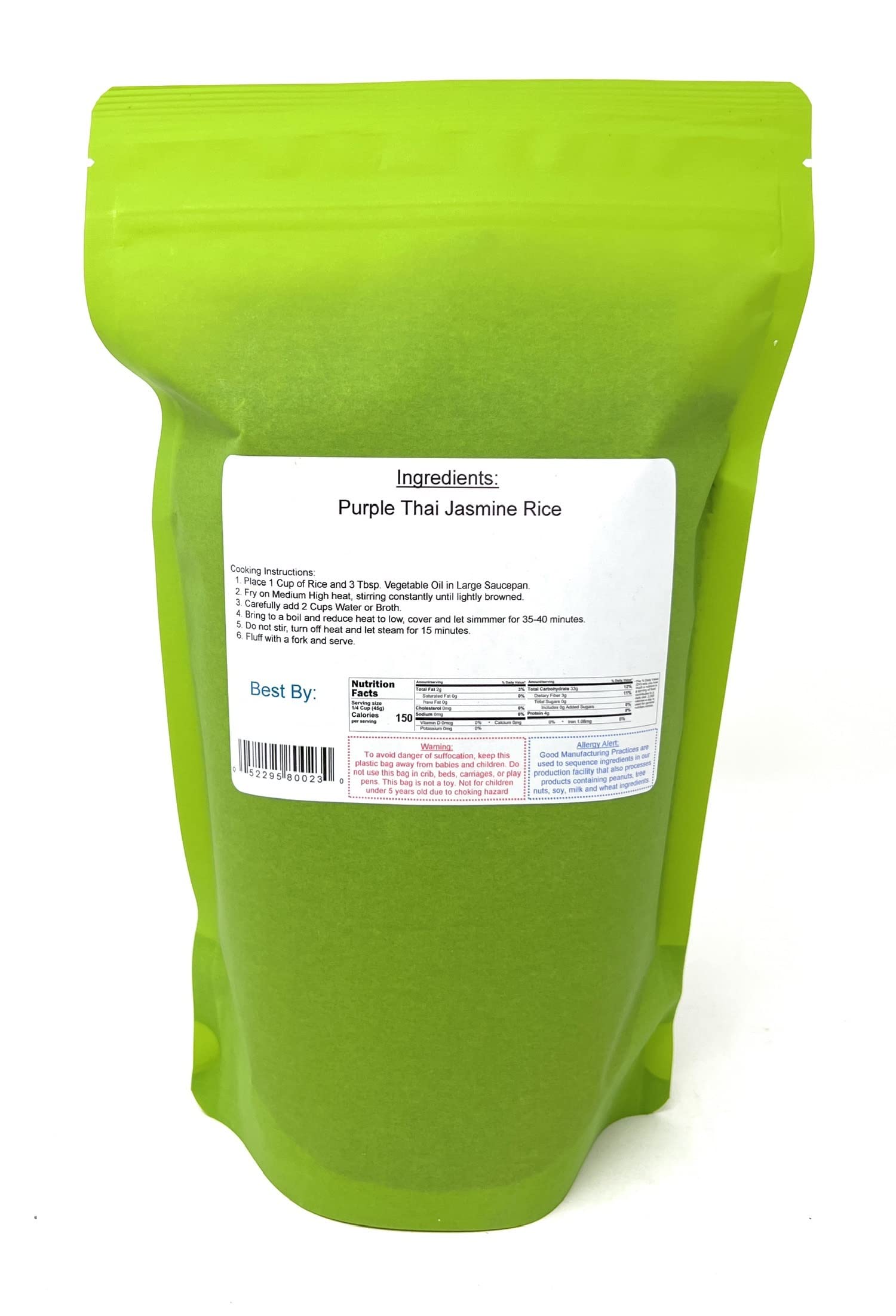 Imported Rice Black Thai Rice (Purple Sticky) - 2 POUNDS