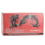 Black Dragon® PF Black Latex Gloves, XL