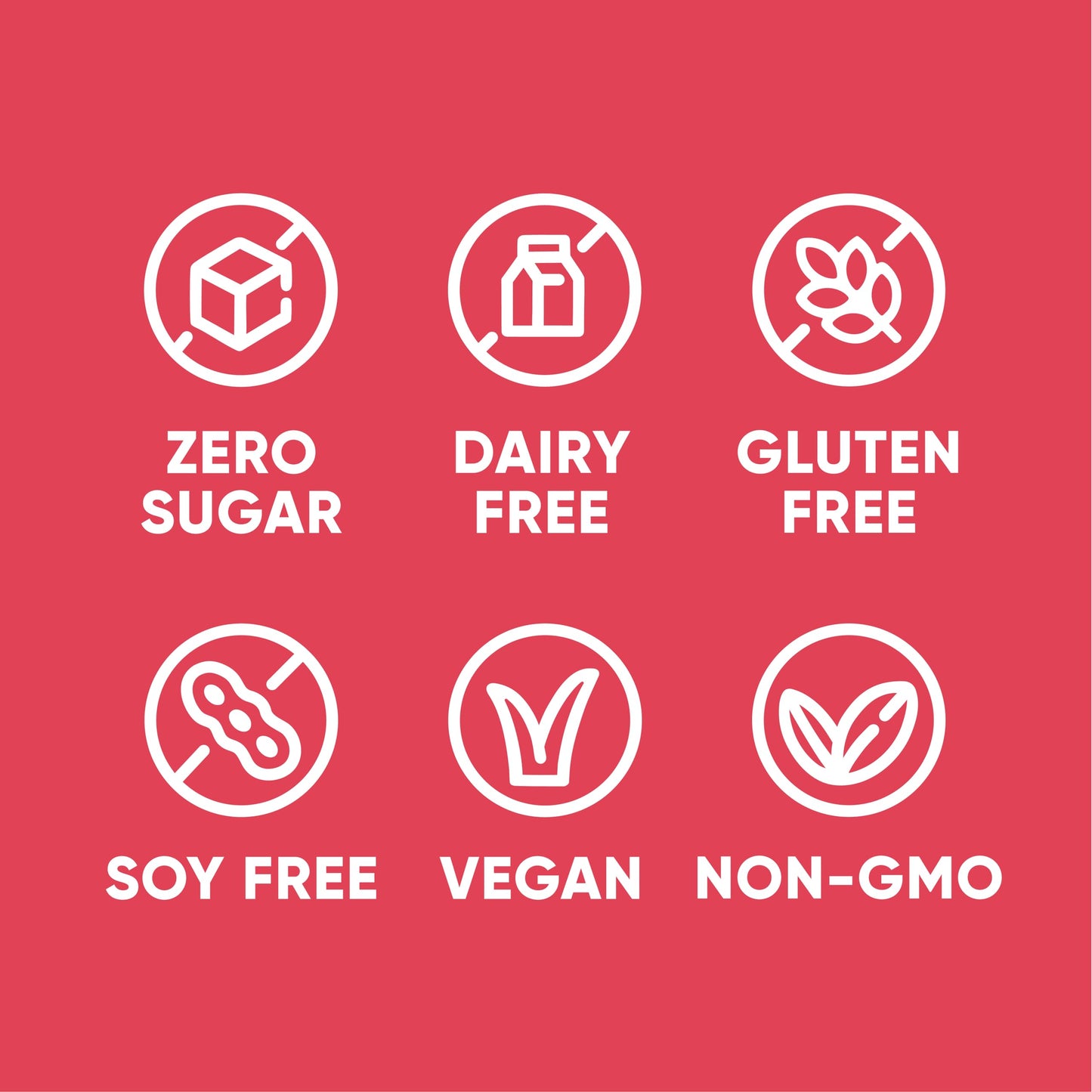 Pirq Plant Based Protein Shake, 21g Vegan Protein, 25 Superfoods, Zero Sugar, Dairy-Free, Gluten-Free, and Soy-Free, (12 Pack, Strawberry)