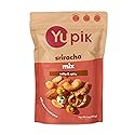 Yupik Sriracha Mix, 6 Oz, Savory Crunchy Snack, Spicy Blend, BBQ Trail Mix, Protein Snacks, Cashews, Wasabi Peas, Pretzels, Game Night & Party Snack
