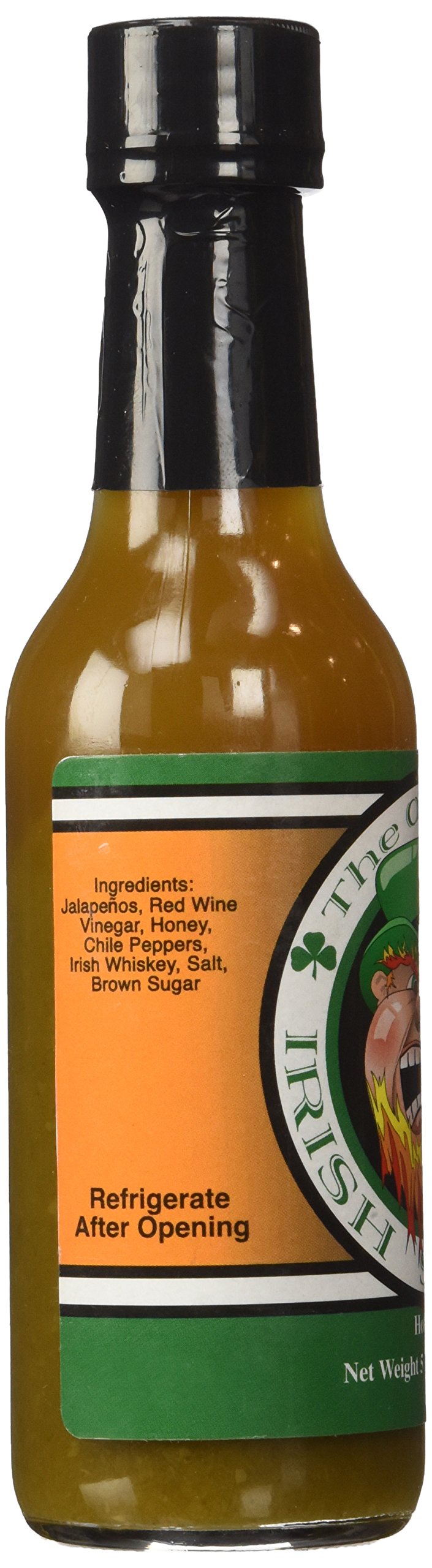 CaJohns The Original Irish Scream Jalapeno Hot Sauce, 5 Fluid Ounce Bottle