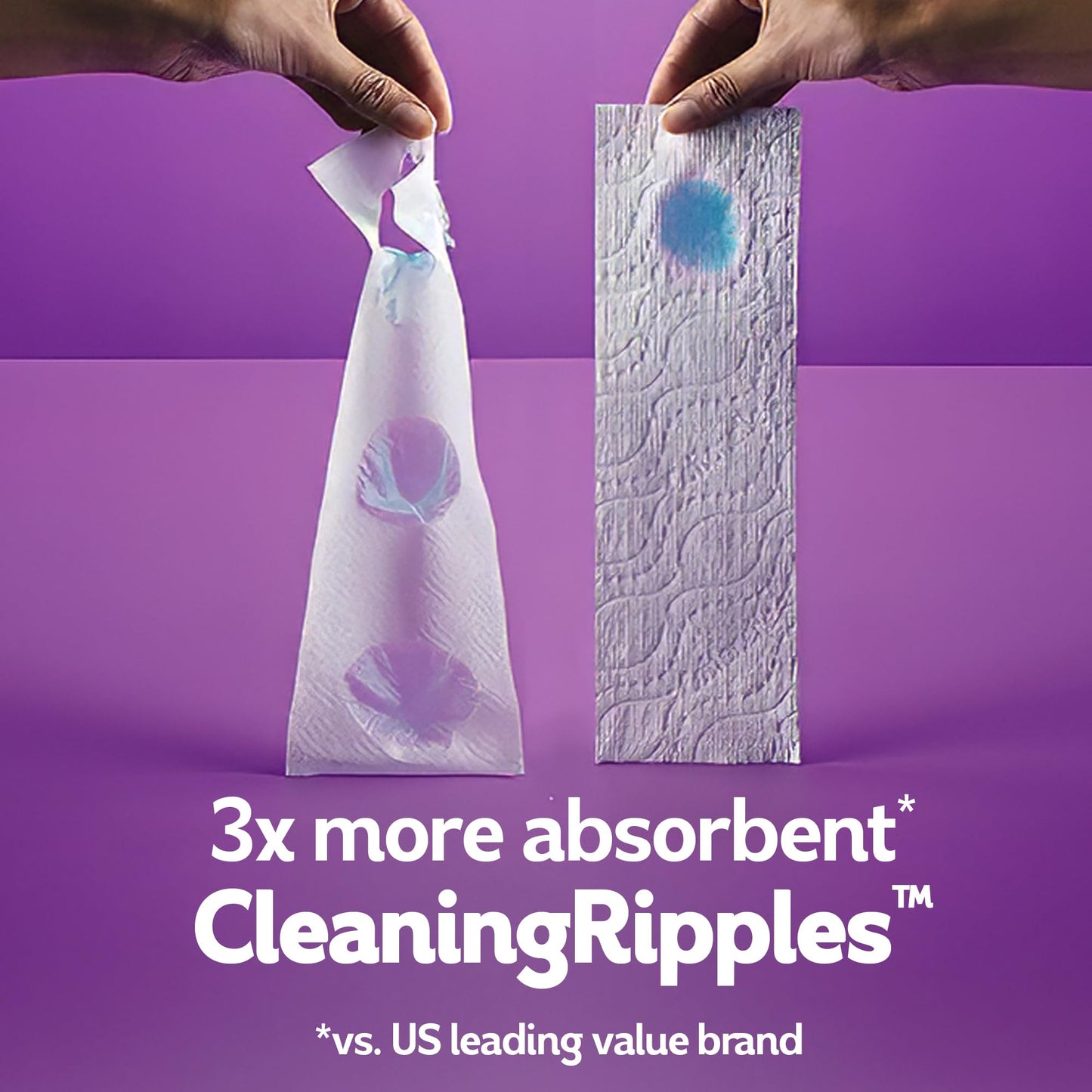 Cottonelle Ultra Soft Toilet Paper with Cushiony CleaningRipples Texture, Strong Bath Tissue, 24 Family Mega Rolls = 108 Regular Rolls (4 Packs of 6)