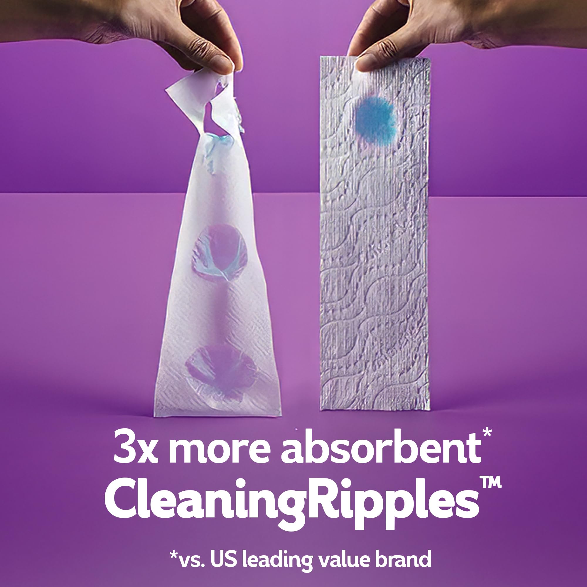 Cottonelle Ultra Soft Toilet Paper with Cushiony CleaningRipples Texture, Strong Bath Tissue, 24 Family Mega Rolls = 108 Regular Rolls (4 Packs of 6)