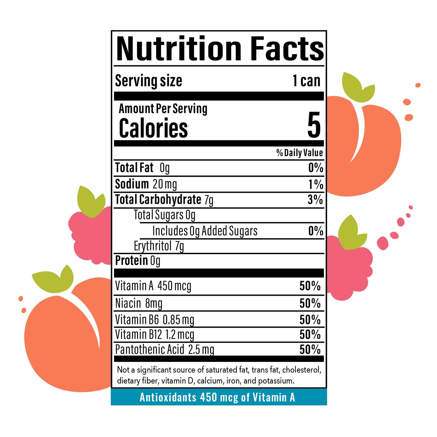 BUBBL'R peach raspberry dazzl'r, Antioxidant Sparkling Water with Natural Caffeine, 0g Sugar, Gluten Free, All Natural Flavors, 12 Fl Oz Cans, 12