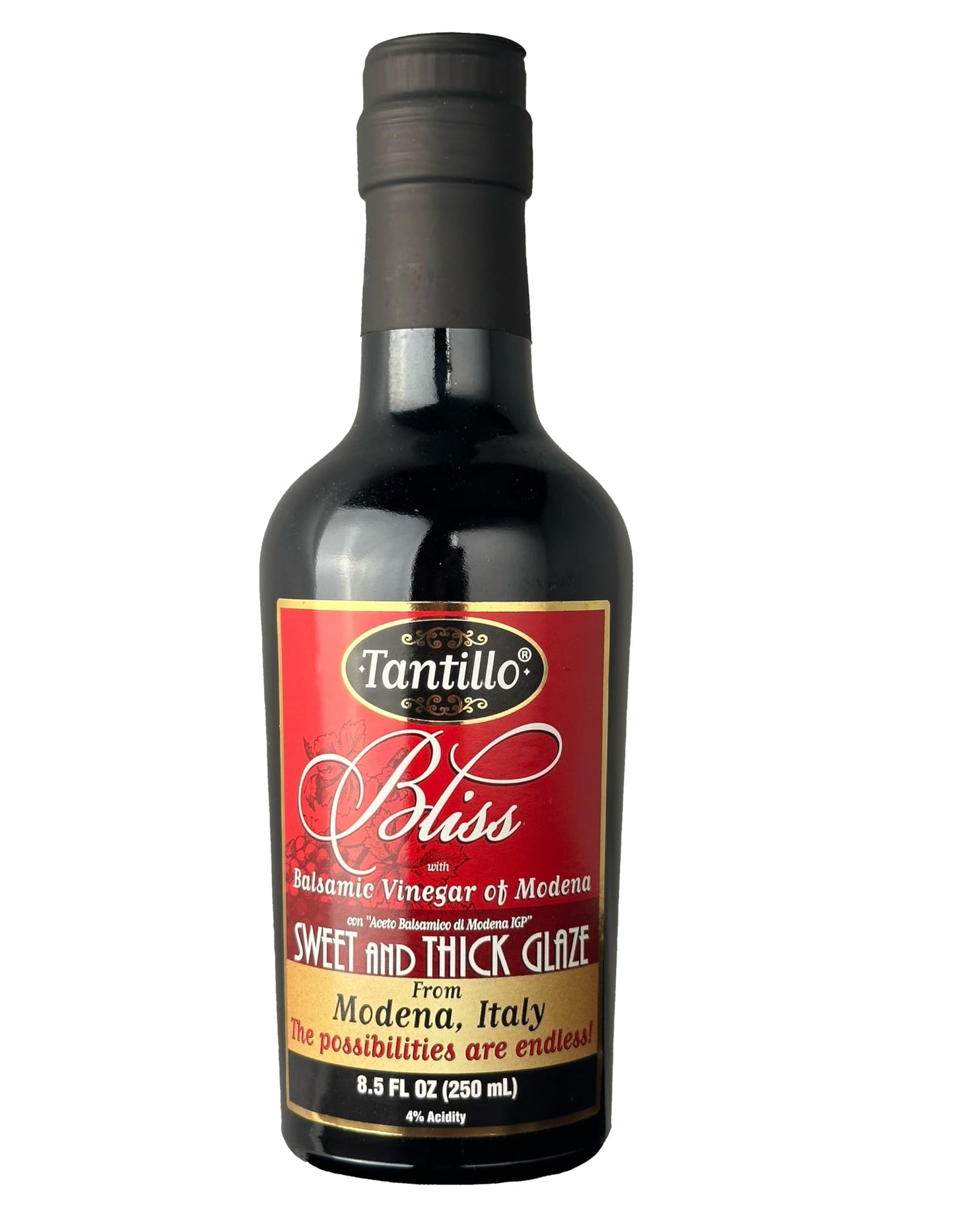 Tantillo Bliss Sweet and Thick Balsamic Glaze, 8.5 oz