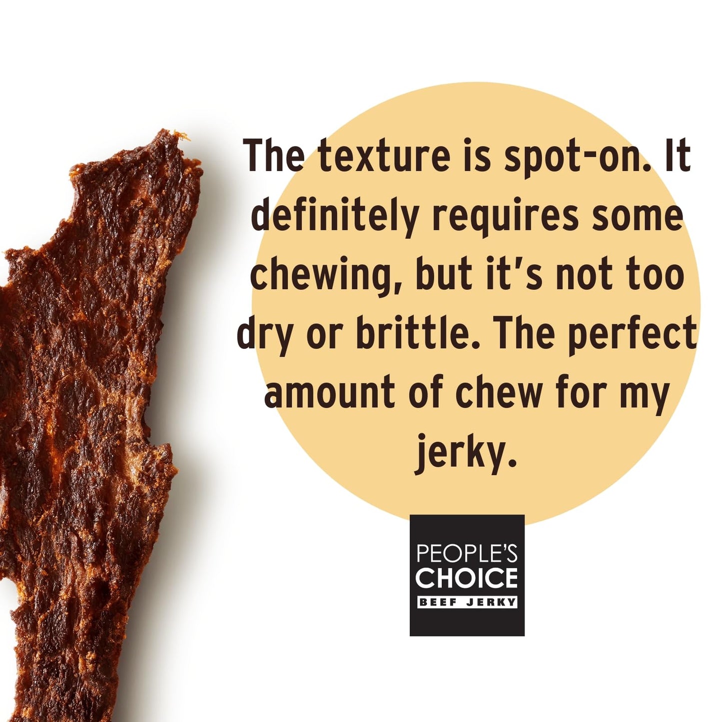 People’s Choice Beef Jerky - Tasting Kitchen - Nashville Hot - Super Spicy - 10g Protein - Made in USA - 1 Pound (16 oz) Bag