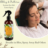 Abbey & Sullivan Linen Spray, Lemon Sea Salt, 16 oz