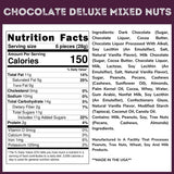 Milk & Dark Chocolate Deluxe Mixed Nuts - 3 Lb Tub