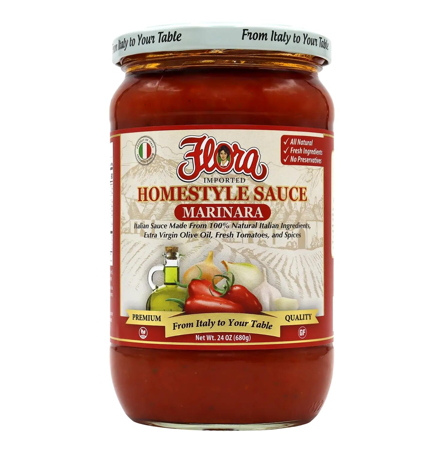 Homestyle Marinara Sauce - 24 oz