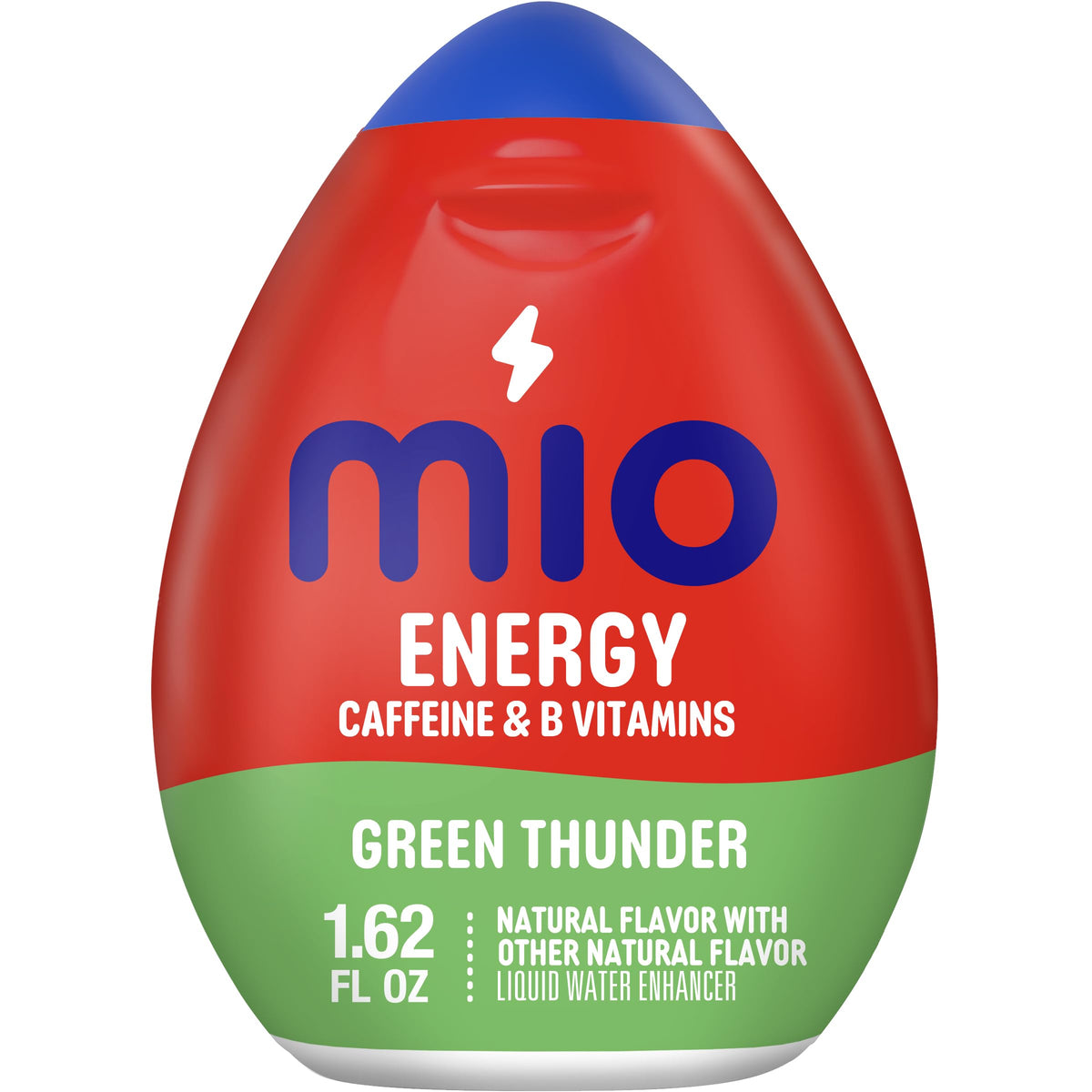 MiO Water Enhancer Trio for Sugar Free Hydration, Energy Support and Drink Mixing with Caffeine and B Vitamins, Green Thunder, Orange Tangerine