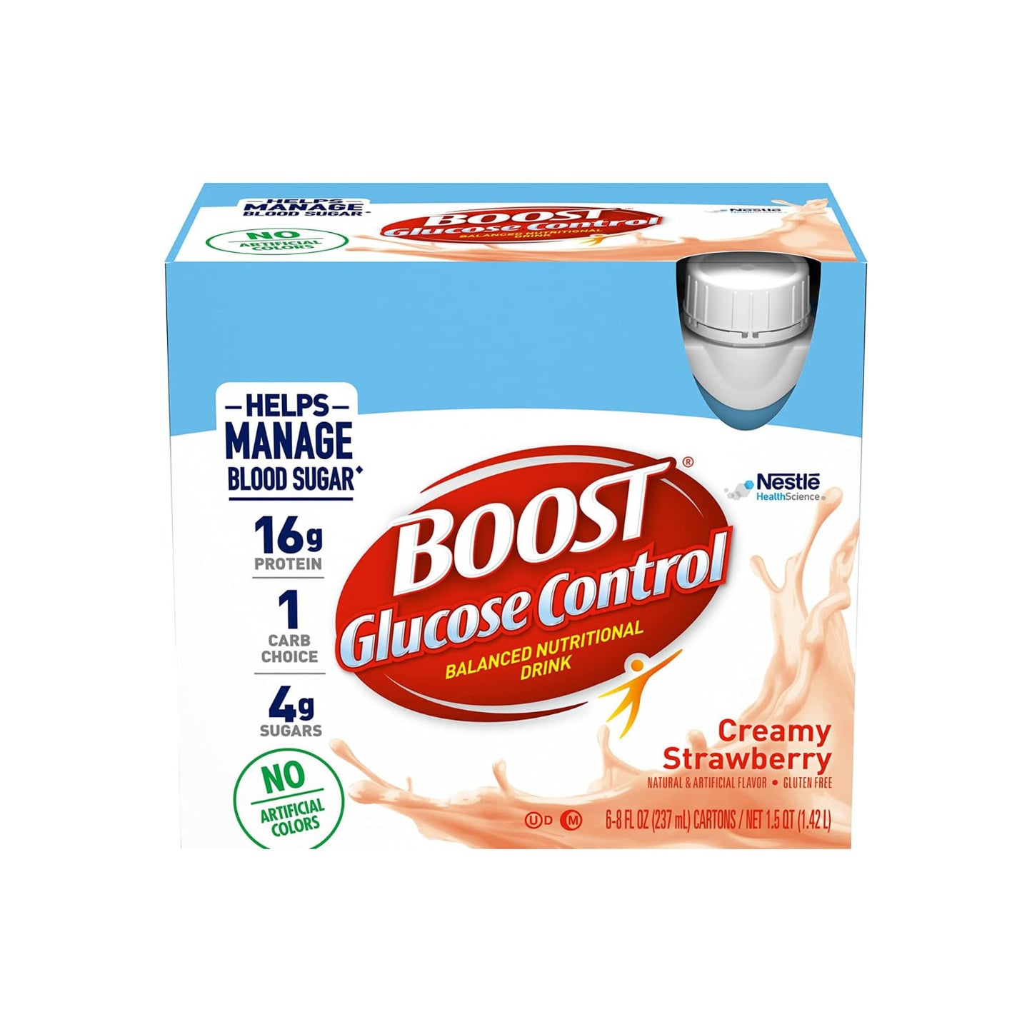 Boost Glucose Control Nutritional Drink (Pack of 4, Variety Pack)