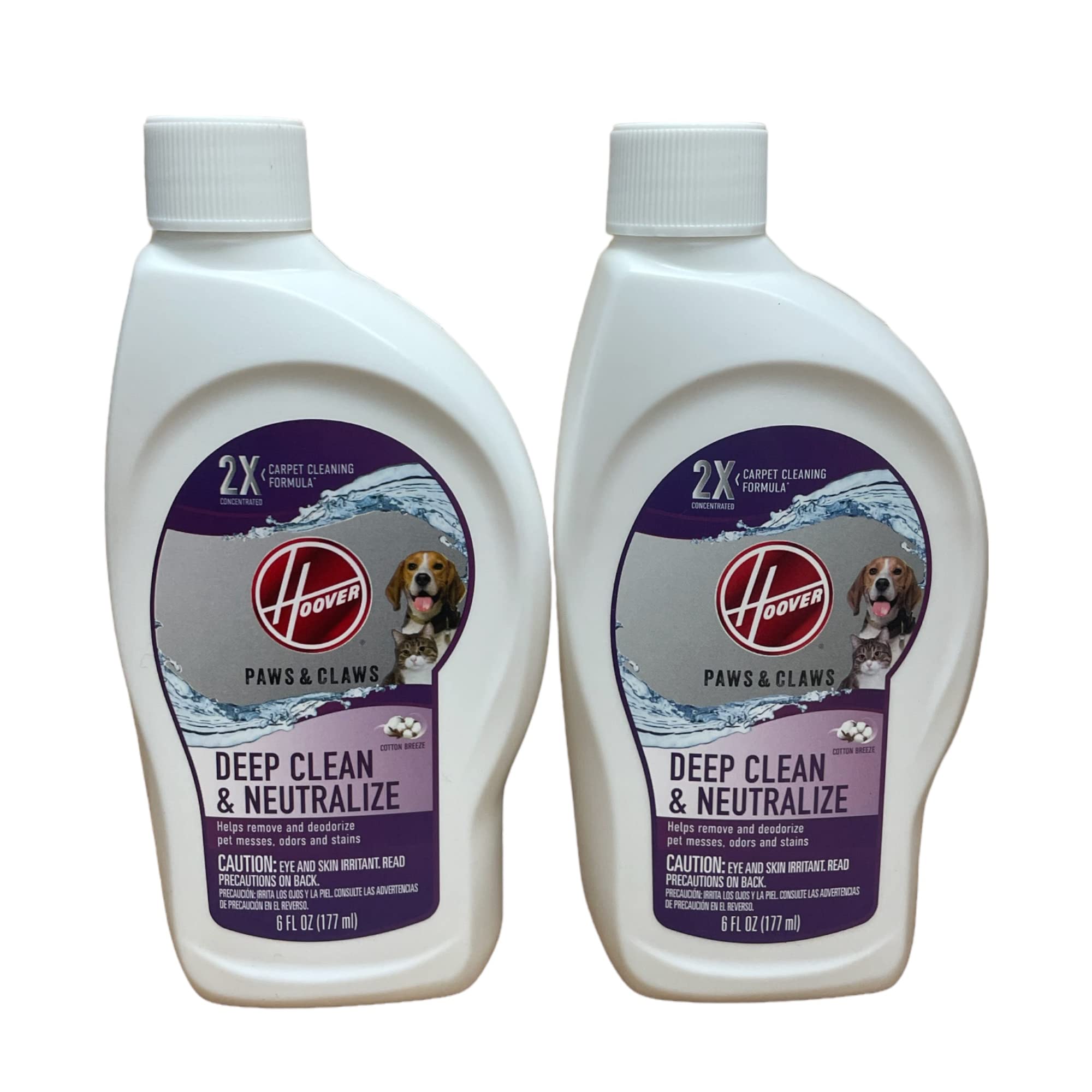 XCESS XPRESS Paws and Claws Deep Clean & Neutralize 2X Carpet Cleaning Formula 6oz (2)